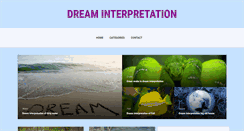 Desktop Screenshot of dreamtalker.info